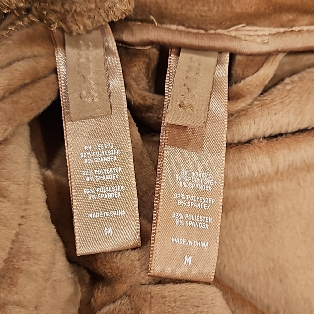 💕SKIMS💕 Velour Fleece Wrap Sleep Set (Robe + Pajama Set) ~ Sienna Medium NWOT - Picture 16 of 16